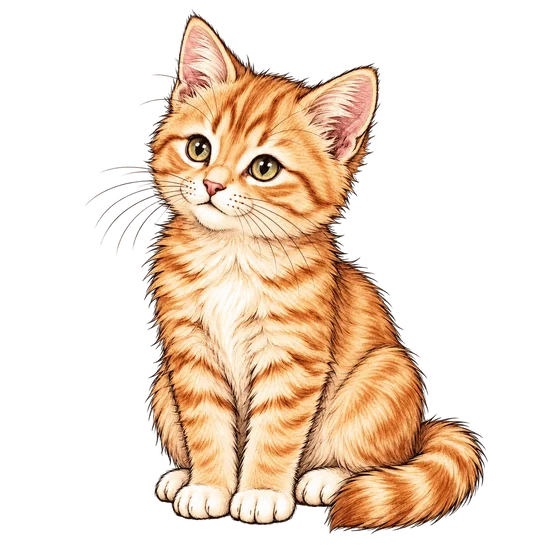 Sitting Kitten