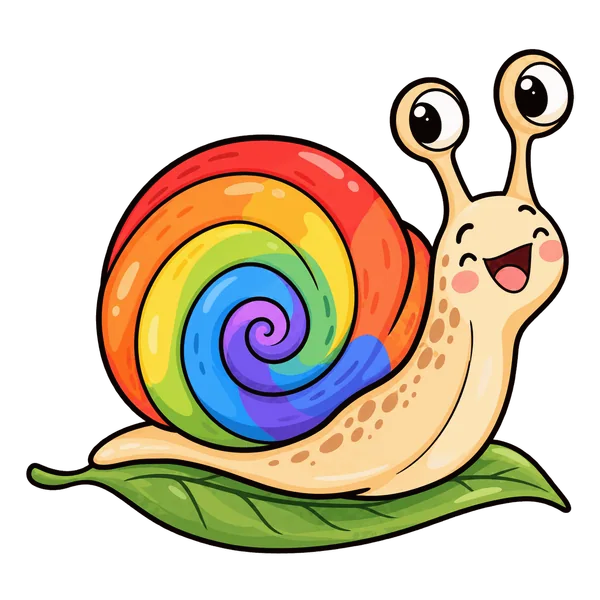 Rainbow snail
