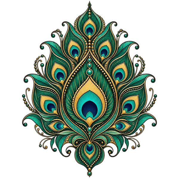Peacock pattern