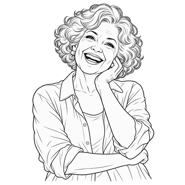 Woman in a blazer
